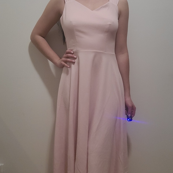 Casual Tea Dress V Neck Cocktail Swing Dress Prom - Picture 11 of 16